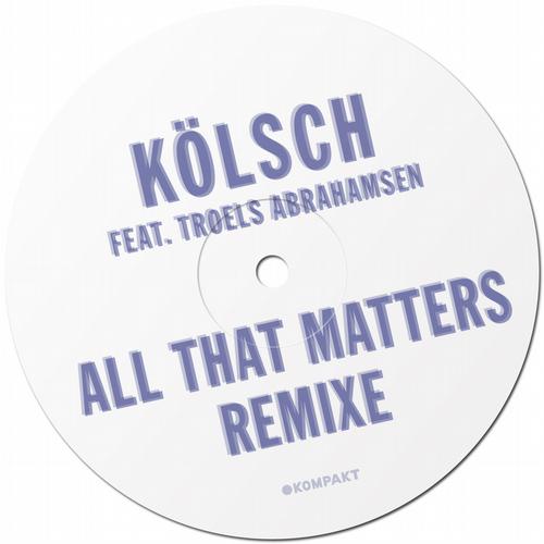 Kölsch Feat. Troels Abrahamsen - All That Matters (monkey Safari Remix) on Revolution Radio