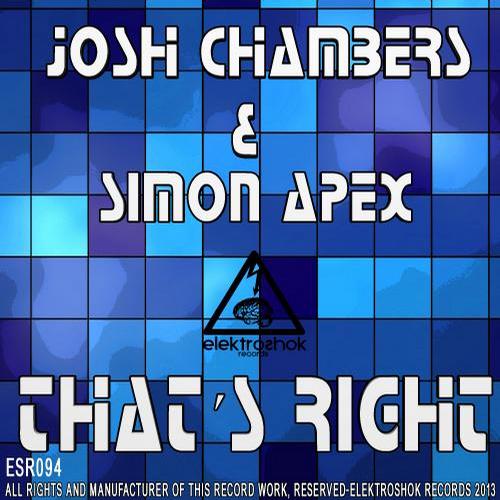 Josh Chambers And Simon Apex - That's Right (original Mix) on Revolution Radio